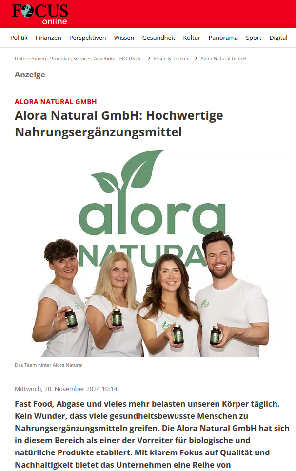 Ein Artikel in Focus Online
