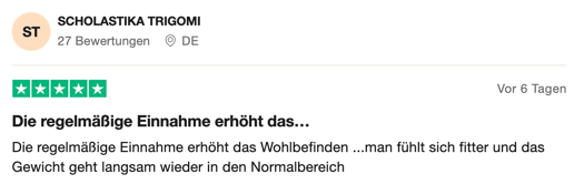 Die regelmäßige Einnahme erhöht das Wohlbefinden